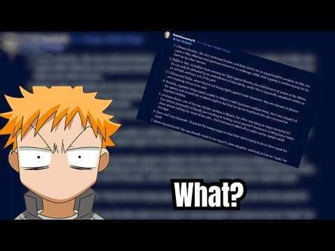 The Worst Bleach Take I've seen....