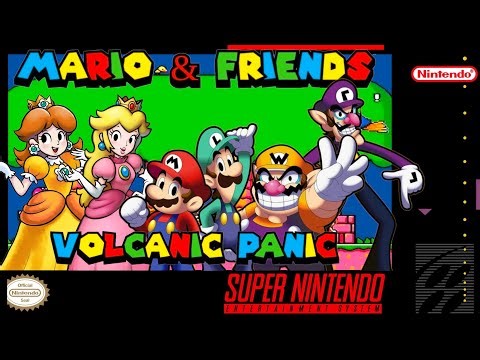 Mario & Friends in: Volcanic Panic | Super Mario World Rom Hack [SNES]