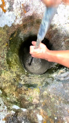484K views · 3.1K reactions | Taking the treasure hidden in a very deep rock hole! | Afri Discovery | Facebook