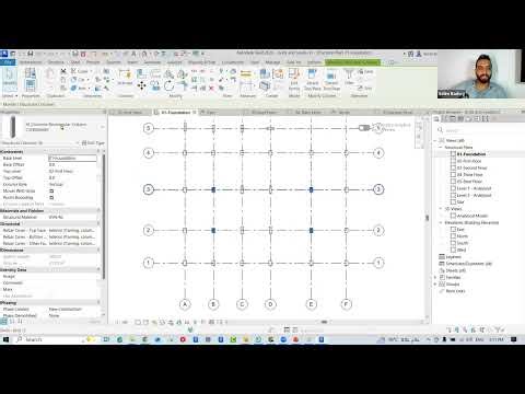 14 Structure Columns At Grids