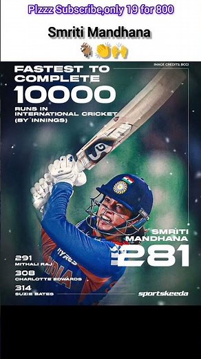 Smriti Manadhana 🙌🙌 #cricket #india #viratkohli #shorts