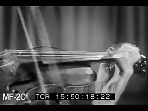 Jascha Heifetz, Paganini - Capricho N° 24: | The violinist