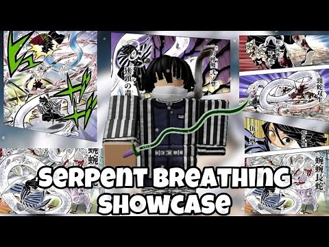 Serpent Breathing Showcase AND How To Use It! | Demon Slayer Burning Ashes