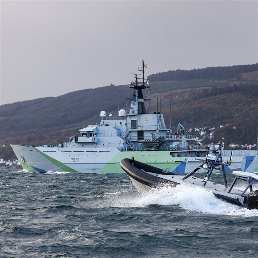 'Wolf pack' Navy drones tested to shadow Russian warships near UK