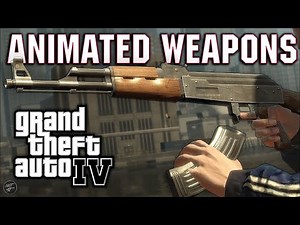 How to install Animated Weapons 3.0 Mod in GTA 4 + EFLC | Dynamic Weapons Physics mod