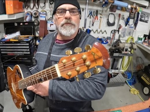 奥威逊吉他调节弦距实例 Ovation Guitar setup