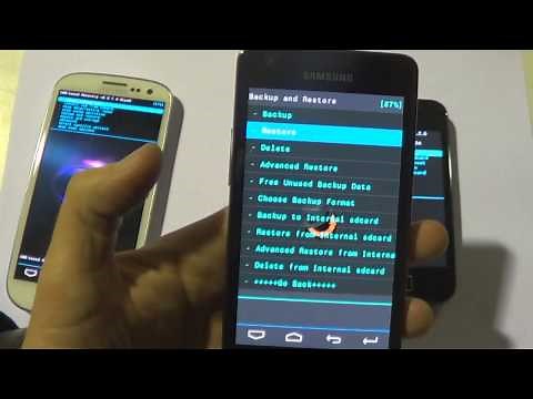 Tutorial RECOVERY Como instalar una ROM y como usar Recovery. CWM