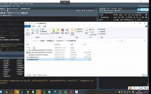 2.TCGA中FPKM值进行差异分析代码详解