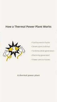 How Does a Thermal Power Plant Work? A Comprehensive Guide