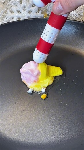 How did I make yellow popcorn? #experiment #asmr #popcorn #food