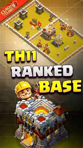 🏆 This TH11 Base Makes Trophy Push Easy