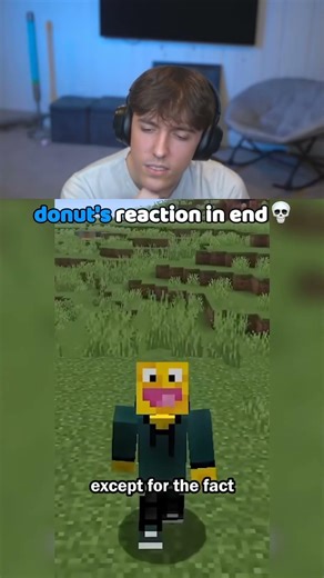 donut's reaction in end is crazy💀