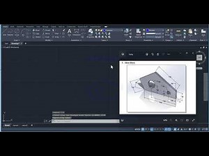 slider block orthographic (front, top & side) drawing in Autocad | Autocad beginners tutorials