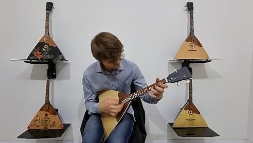Folk Russian Original Balalaika Musical Instrument 3 strings