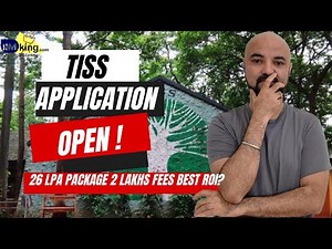 TISS forms out!! Should I apply for TISS! 26Lpa Package!! 2 Lakh Fees! Best ROI