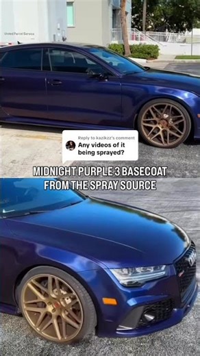 Midnight Purple 3 basecoat in action 🔥