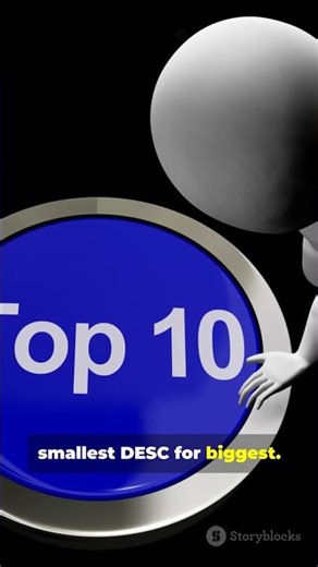 Top 3 Results in SQL 🤯 | ORDER BY LIMIT Trick | #shorts