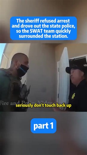 Sheriff Refuses Arrest, Forces Out State Police — SWAT Team Storms the Station in Shocking ShowdownSheriff Refuses Arrest, Forces Out State Police — SWAT Team Storms the Station in Shocking Showdown - Watch full video https://usnewsradar.nl/sheriff-refuses-arrest-forces-out-state-police-swat-team-storms-the-station-in-shocking-showdown/ | Police Patrol