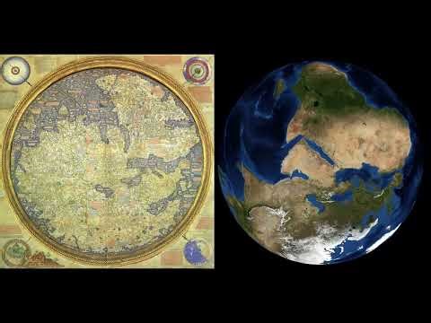 Fra Mauro's medieval map of the world
