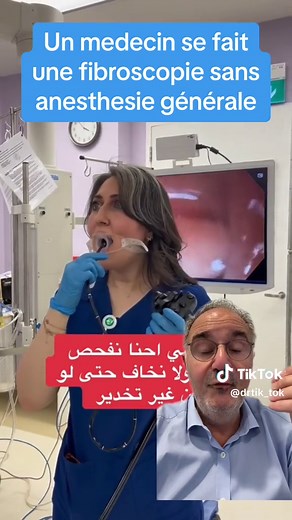 Un medecin se fait une fibroscopie toute seule sans anesthesie #fibroscopie #anesthesie #coloscopie #gastro #gastroscopy #sante #medecine #medicale #medicalstudent #lovemyjob #medicaltiktok #viralmedical #helth #medical #medicalschool #devinelapersonne