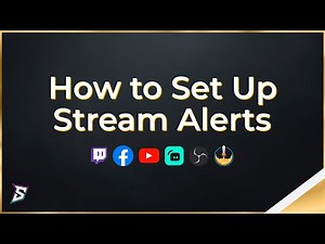 How to Setup Twitch Alerts to your Stream - OBS Studio & Streamlabs OBS