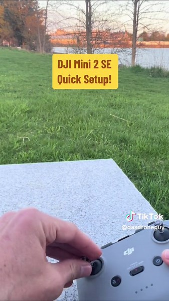 DJI Mini 2 SE - Takes less than a minute to set up! #drones #minidrone #dji #djimini2se