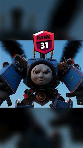 Cursed Thomas Train Rank up Brawlstars #brawlstars #rankup #shorts