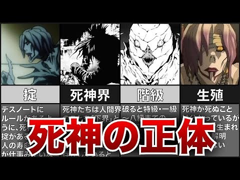 【デスノート】死神の正体について徹底解説考察！【ゆっくり解説】