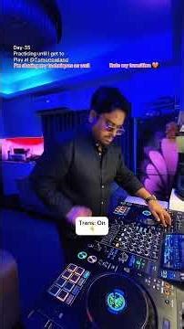 Day-35:Practicing until I get to play at ‪@tomorrowland‬|Sharing my DJ techniques #djtricks #dj #djset