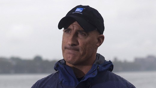 Scary moment Weather Channel’s Jim Cantore is hit by tree during Hurricane Ian