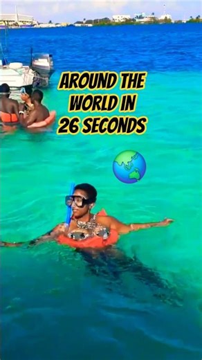 Around the World in 26 Seconds 🌎