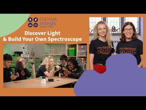 Discover Light & Build Your Own Spectroscope with the Craft Maker Space // Science Week Show 2025