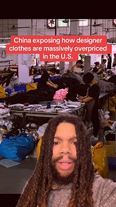 928K views · 19K reactions | China just exposed the truth about designer clothes & we been getting finessed #china #exposed #clothes #designer #reelsviralシ #reelsfacebookpage | LulZae Edwards | Facebook