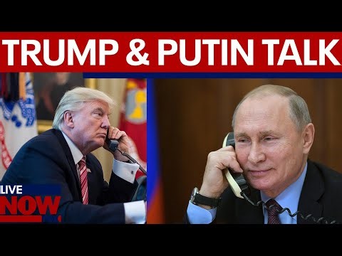 President Trump & Putin talk about Ukraine-Russia war | LiveNOW from FOX