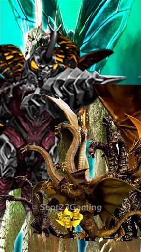 Megalon 2023 vs Rodan, Mecha Godzilla, King Ghidorah All Form