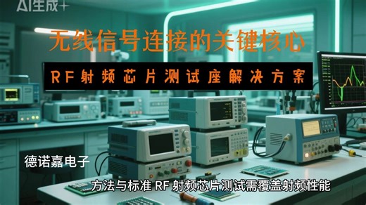无线信号连接的核心：RF射频芯片测试与芯片测试座的“关联”-德诺嘉电子射频芯片测试座工厂
