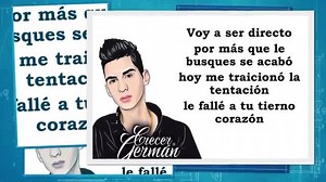 crecer german- no soy nadie ( letra) | Musica latina