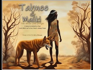 👣Tahnee And Maliki -❤️💛🖤Original Australian Aboriginal Dreamtime Story 🦘By Kris Brown