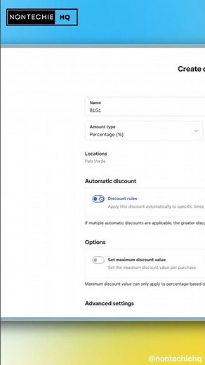 How to Create a 50% discount in Square