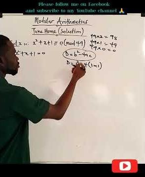 "Modular Arithmetic Vs Quadratic Equations: Epic Battle"