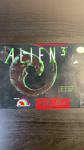 1993 Alien 3 for SNES