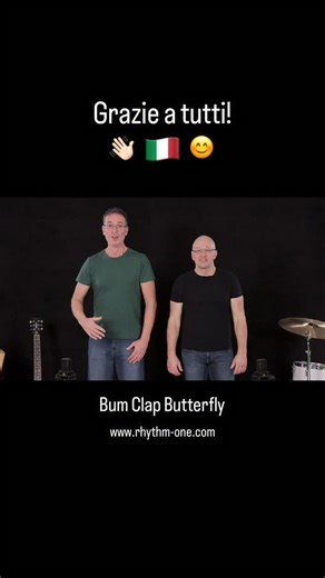 🎶 “Grazie a tutti” 🇮🇹 ✨ Small rituals – big impact! ✨ This joyful Italian warm-up spreads gratitude, rhythm, and positive energy. Perfect as a short classroom ritual or musical greeting to start the day with a smile. 💡 Discover more inspiring warm-ups, rituals & rhythm ideas in 👉 Bum Clap Butterfly ✔️ Sheet music ✔️ Video clips for download 🌍 Let’s move, clap & connect! ➡️ https://www.rhythm-one.com/en/ebooks/143-bum-clap-butterfly.html 🎵 #BoomClapButterfly #GrazieATutti #BodyPercussion #