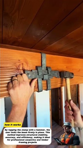 Smart Wood Beam Clamping Tool for Perfect Alignment!