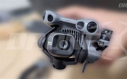 DJI Mini 5 Pro com câmera de 1 CMOS que gira 225 graus