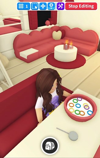 Making Froot loops CEREAL in Adopt me!🍓🫐🍏 #Roblox #Speedbuild #cereal