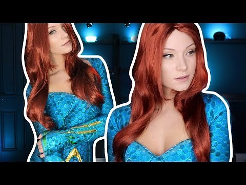 Aquaman MERA Halloween Makeup Tutorial