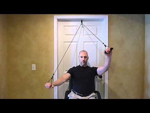 Shoulder 2.5 AAROM-Scaption pulleys seated