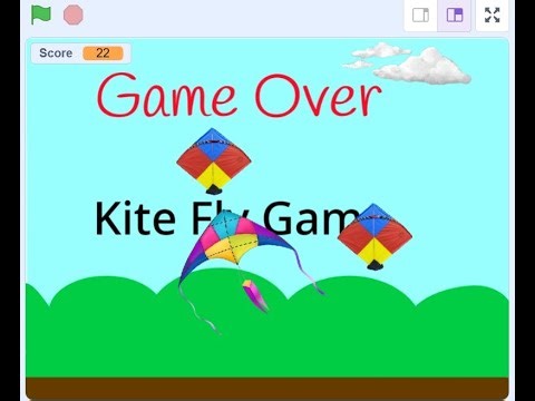 Kite Flying game using Scratch explained detailed in Nepali