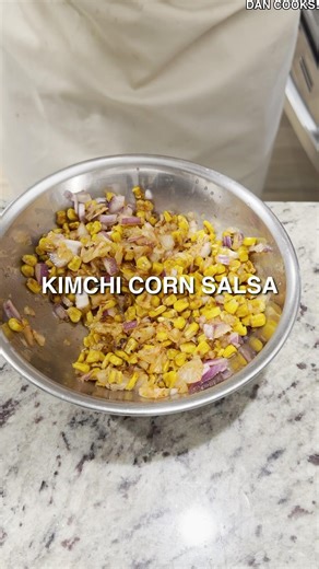 Kimchi Corn Salsa