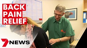 An electrical pulse treatment to stop pain is giving new hope to patients who've suffered a back injury. Dubbed a pace-maker for the spinal cord, the device can now be controlled by doctors remotely. 7NEWS at 6pm | More local news: www.7news.com.au/news/vic #7NEWS | 7NEWS Melbourne